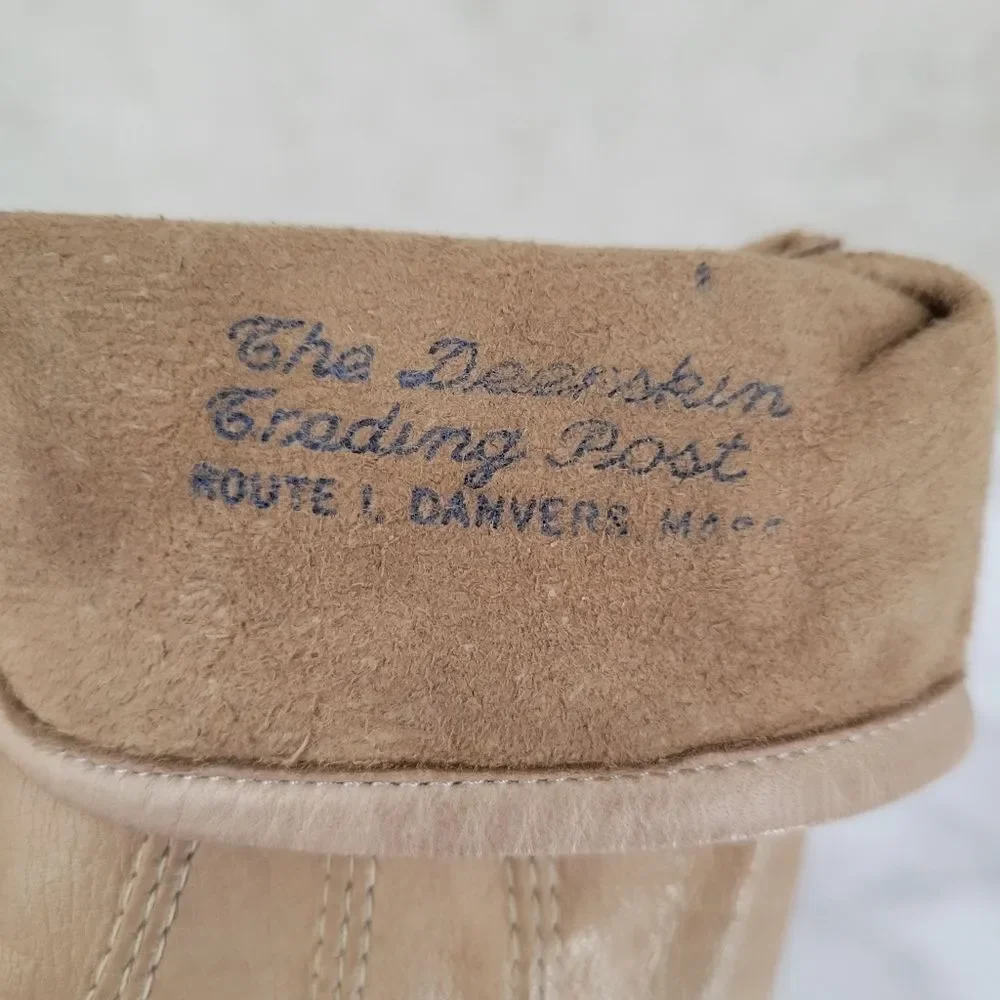 The Deerskin Trading Post Genuine Deerskin Ladies Vintage Leather Gloves